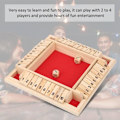 Miniatyrbild 3 av 4: Tärningsspel - Ej.Life - Stäng Lådan - Trä - 4 Sidor - 2 Till 4 Spelare Red flannel