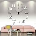 Miniatyrbild 2 av 3: DIY 3D Jättelik Design Väggklocka - Med Siffror 3D Väggklocka - Modern - Dekorativ -Wer