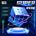 Miniatyrbild 2 av 6: Super Rs3M Maglev 3X3 Magnetisk Magisk Speed Cube Stickerless Professionellt Pussel Fidget Leksaker Barnpresenter Ball-Core version