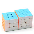 Miniatyrbild 1 av 6: [Picube] 2X2 3X3 4X4 5X5 3C Speed Cube 2X2X2 3X3X3 4X4X4 5X5X5 Professionell 3C Barnpussel 3 MeiLong 35 bundle