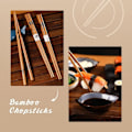 Miniatyrbild 5 av 5: Sushiset (10 delar, plus 2 bambutallrikar)