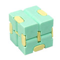 Miniatyrbild 5 av 6: Pusselkub Hållbar Utsökt Dekompressionsleksak Infinity Magic Cube För Vuxna Barn Fidget Leksaker Antistress Ångest Skrivbordsleksak White