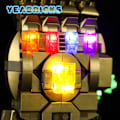 Miniatyrbild 4 av 6: Yeabricks LED-belysningsset för 76191 byggklossar (ingår inte modellen) leksaker för barn Only LED Light Set