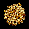 Miniatyrbild 2 av 4: Ledertek Solcellsdriven Vattentät Ljusslinga 12M 100 LED 8 Lägen Dekorativ Lampa För Fest (100 LED Varmvit)
