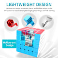 Miniatyrbild 4 av 6: 5X5 Magisk Speed Cube Mfjs Stickerless Professionella Barnleksaker 5X5 Cubo Magico Pussel Stressreducerande Leksak Macaron