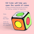 Miniatyrbild 3 av 6: O2 Cube Spinner Magisk Hastighetskub Klisterfri Professionell Fidget Leksak Mofangge O2 Cubo Magico Pussel Standard Version