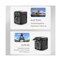 Miniatyrbild 4 av 6: Reseadapter för hela världen, Universal resekontakt, Internationell adapter, Universaladapter