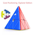 Miniatyrbild 6 av 6: Pyraminx M 3X3X3 Magnetisk Speed Magic Cube 3X3 Stickerlös Professionell Twist Puzzle Pedagogiska Leksaker För Barn Pojkpresenter Core Standard