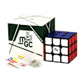 Miniatyrbild 1 av 6: Yj Mgc Version Series 2X2 3X3 4X4 5X5 6X6 7X7 Elite M Magnetisk Megaminxeds Magic Speedcube Cubo Magico Leksaker För Barn Present MGC 3X3 V1 Black