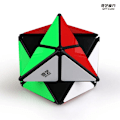 Miniatyrbild 4 av 6: Dino Cube 3X3 Magic Speed Cubo X Cube Stickerless Professionellt Pussel Fidget Leksaker Barnpresenter X cube Stickerl