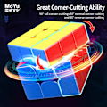 Miniatyrbild 3 av 6: Super Rs3M Maglev 3X3 Magnetisk Magisk Speed Cube Stickerless Professionellt Pussel Fidget Leksaker Barnpresenter Ball-Core version