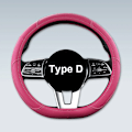 Miniatyrbild 1 av 6: Motocovers bil anti-halk läder rattöverdrag universell bil ratt skyddande överdrag mode stil 38cm rosa Type D peach