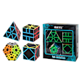 Miniatyrbild 6 av 6: [Picube] 2X2 3X3 4X4 5X5 Presentask Kub 2X2X2 3X3X3 4X4X4 5X5X5 Magisk Kub Presentask Speed Bundle Pussel Kub MoYu Alien Set