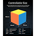 Miniatyrbild 4 av 6: Mfjs 8X8 Magic Speed Cube Stickerless Professionella Fidget Leksaker 8 8X8 Cubo Magico Pussel Stickerless