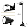 Miniatyrbilde 5 av 5: Dimbar LED leselampe/klemmelampe 3000-6500K