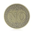 Miniatyrbilde 2 av 5: Beslutningsmynt, Ja Nei Mynt, Lykke Mynt, Valg Mynt, Flipping Challenge Mynt, Souvenir Metall Mynt for Samlere (Bronse)