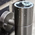 Miniatyrbillede 4 af 5: Elektrisk forsyningsenkel rustfrit stål udendørs vandtæt spotlight LED korridor udendørs dobbelt hoved lys væglampe