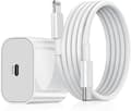 Kompatibel iPhone snabbladdare USB-C strömadapter 20W + 2m kabel