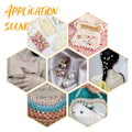 Miniatyrbild 5 av 5: DIY Smyckestillbehör Set 24 Fack Symfoni Imitationspärlor Flerfärgade