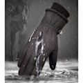 Miniatyrbild 3 av 4: Touch Vantar Handskar för Pekskärm Vattentät Svart (M)