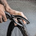 Miniatyrbillede 2 af 5: Cykelcykel Cykler Nemt Dæk Værktøj, Sort