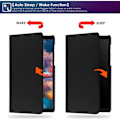 Miniatyrbillede 4 af 5: Samsung Galaxy Tab A7 Lite T220/T225 etui/stativ Sort