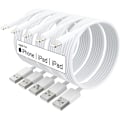 Pikkukuva 1 / 7: 5X Lightning USB -kaapeli Applelle iPhoneen ja iPadiin, 1 m