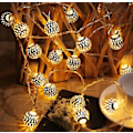 Miniatyrbilde 3 av 5: Kobles sammen med halekontakt, justerbar med flere moduser, nyhet pynt til jul, Halloween, fest, bryllup (2 stk)