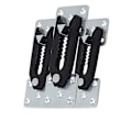 Miniatyrbillede 1 af 5: 2 stk. Møbelhængsel Sofa Connector Hasp Alligator Clip Joint Snap Link Sektionssofa Forbindelseselement Metal Tilbehør