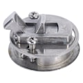 Miniatyrbilde 5 av 5: 2\" Flush Pull Slam Latch i rustfritt stål, rund trekklås for RV-båtdekkluke 1/4\" dørskapsmøbler Dørlåsing