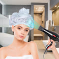 Miniatyrbilde 5 av 5: Net Plopping Cap For Drying Curly Hair, Hair Net For Drying,Net Plopping Cap, Net Plopping Bonnet With Adjustable Strap