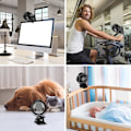 Pikkukuva 7 / 8: Viileä rantatuuletin, 12 tunnin pitkäkestoinen viilennys | Kannettava tuuletin | 3 tuulivoimarengasta + 720° panoraama ilmavirta | 30 dB hiljainen + lataus