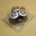 Miniatyrbilde 5 av 5: S9000 S9111 RQ10 RQ1250SH 90 Erstatningshode til barbermaskin Erstatningshode for roterende barbermaskin Ny versjon med metallhjulspenne og oppgradert dobbel