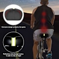 Miniatyrbillede 4 af 5: Komfortabel bred cykelsadel uden næse med memory foam polstring cuz