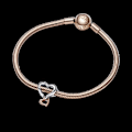 Pikkukuva 3 / 3: PANDORA Kaksiväri Avattu Infinity Sydänriipus 792642C00