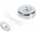 Miniatyrbilde 5 av 5: Inntrekkbar klesline, enkel klesline for utendørs vask, tørketrommel, rustfritt stål, wire lengde 2,8 m / 110 tommer, sterk nok til å holde 22 lbs