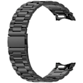 Miniatyrbillede 3 af 5: Stilfuldt rustfrit stål armbånd til Samsung Galaxy Watch 7/FE Sort