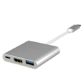 Pikkukuva 2 / 4: INF USB-C Multiport -sovitin USB:lle, USB-C (USB PD), 4K HDMI-yhteensopiva