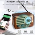 Pikkukuva 4 / 6: Bluetooth-kaiutin - Retro Radio Vintage Bluetooth-kaiutin