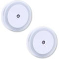 Miniatyrbilde 1 av 3: Auto-på/leddfunksjon, LED-lys med sensor, egnet for soverom, korridor (2 stk), (hvit)