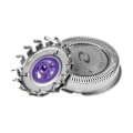 Miniatyrbilde 2 av 5: Pakke HQ55 Erstatningsblader Kompatible med Philips Philishave Elektrisk Barbermaskin HQ6970 HQ6695 HQ6990 PQ202 med Rengjøringsbørste 12