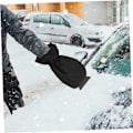 Miniatyrbilde 5 av 5: Isskraper med hanske som varmer opp hansker - Isskraper for bil - Vanntett isskraperhanske for bil, lastebil, vindu, frontrute - Vinter, svart