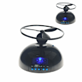 Miniatyrbild 5 av 5: Flygande väckarklocka Digital LED väckarklocka Gadget Sovrum Propellerklocka Hög (Svart - 1st 5,51x2,36 tum)