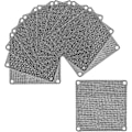 Miniatyrbilde 1 av 5: 10 stk 80mm Pvc Datamaskin PC Kabinett Vifte Filter Deksel Filter Mesh