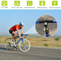 Miniatyrbillede 2 af 5: M3 Mini GPS Cykelcomputer, Trådløs Cykelkilometertæller og Speedometer IPX5 Vandtæt Cykelcomputer med LCD-skærm Sort