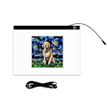 Miniatyrbilde 1 av 5: LED lysbrett/tegnebrett A3 lysbrett med USB