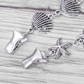Miniatyrbillede 4 af 5: Generisk 2 stk. Cardigan Clips Jakke Clips Sweater Clips til kvinder Legering Sjal Clips Rhinestone Sweater Kæde Clips Broches Smykker