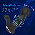 Miniatyrbillede 4 af 4: Intimia Peristaltisk Prostata Anal Vibrator