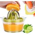 Miniatyrbilde 4 av 5: Appelsinjuice sitron manuell juicer kopp, husholdning juice juicer, enkel og multifunksjonell manuell juicer