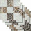 Miniatyrbilde 1 av 5: 30 selvklebende flisdekaler, vanntette marmorfliser, selvklebende klistremerker for kjøkken- og baderomveggdekorasjon – 20 x 20 (marmor)